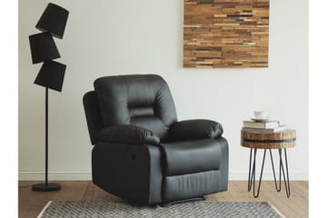 Lenestol Bergen - Svart - Møbler - Stoler - Lenestoler