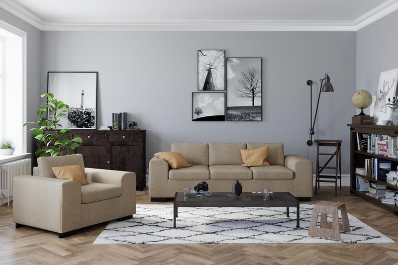 Lenestol Change Beige - Beige - Møbler - Stoler - Lenestoler