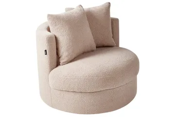Lenestol Dalby Beige - Beige - Møbler - Stoler - Lenestoler - Recliner