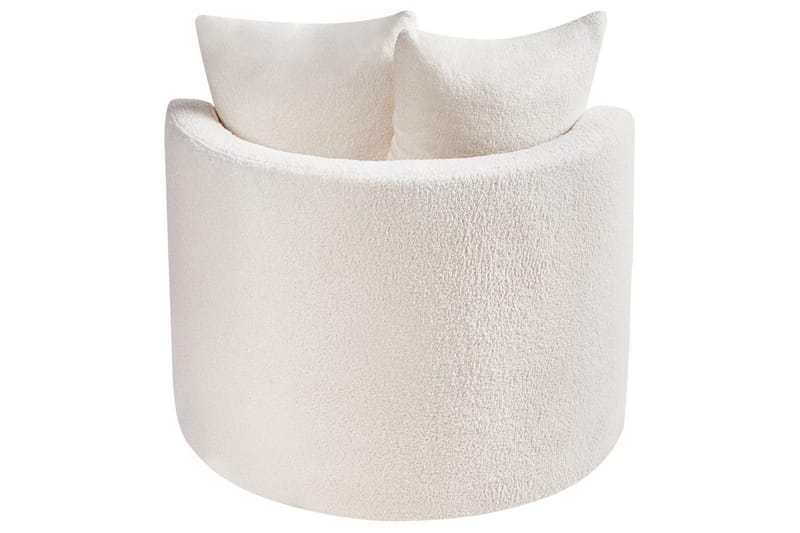 Lenestol Dalby Hvit - Hvit - Møbler - Stoler - Lenestoler - Lenestol uten armlene