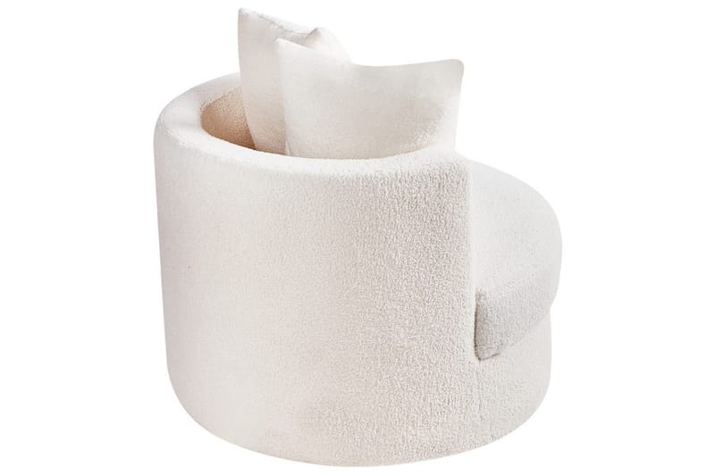 Lenestol Dalby Hvit - Hvit - Møbler - Stoler - Lenestoler - Lenestol uten armlene