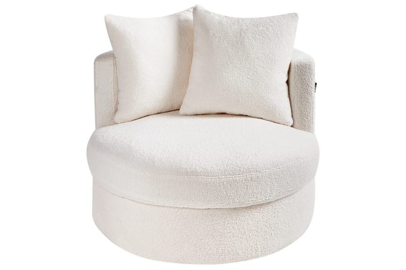 Lenestol Dalby Hvit - Hvit - Møbler - Stoler - Lenestoler - Lenestol uten armlene