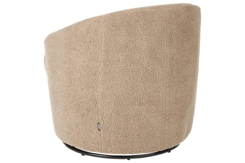 Lenestol Davik Beige/svart - Beige/svart - Møbler - Stoler - Lenestoler - Klubblenestol