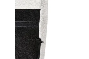 Lenestol Drammen Hvit/lyst tre - Hvit/lyst tre - Møbler - Stoler - Lenestoler - Klubblenestol