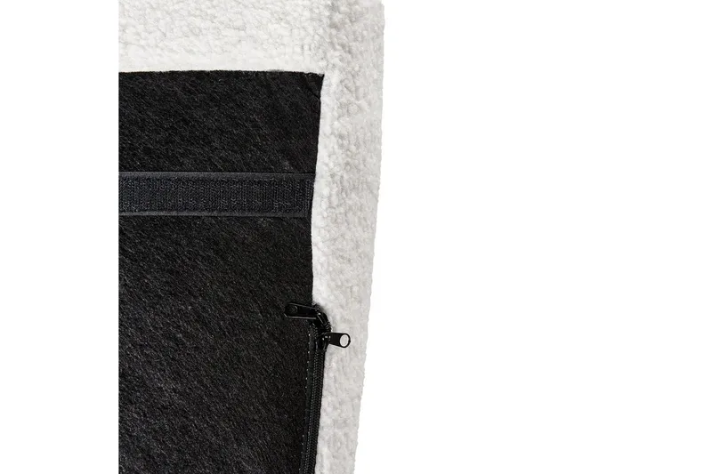 Lenestol Drammen Hvit/lyst tre - Hvit/lyst tre - Møbler - Stoler - Lenestoler - Klubblenestol