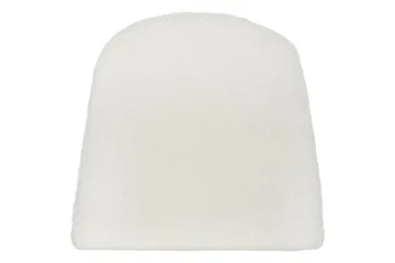 Lenestol Drammen Hvit/lyst tre - Hvit/lyst tre - Møbler - Stoler - Lenestoler - Klubblenestol