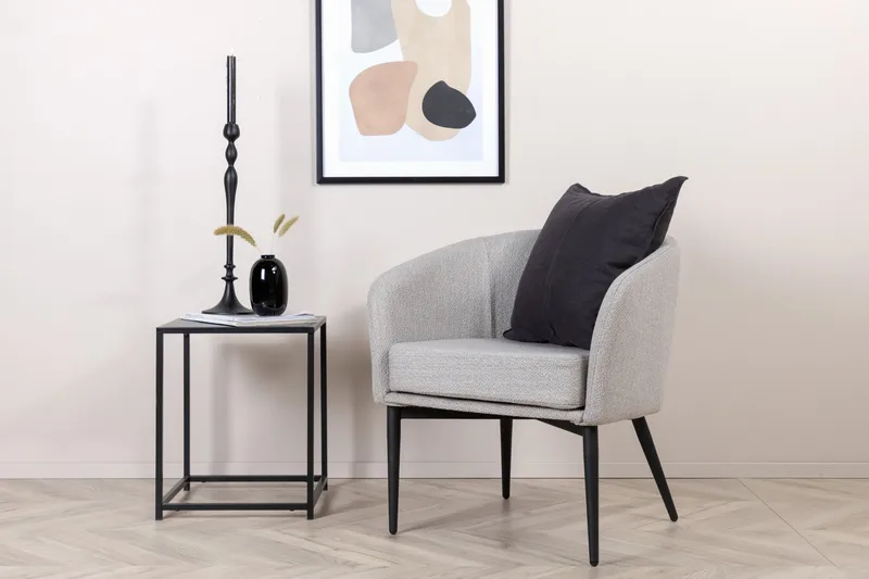 Lenestol Fluffy - Grå - Møbler - Stoler - Lenestoler