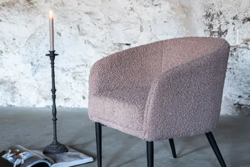 Lenestol Fluffy Teddy - Brun - Møbler - Stoler - Lenestoler