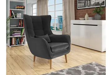 Lenestol - Grå - Møbler - Stoler - Lenestoler