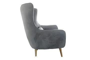 Lenestol - Grønn - Møbler - Stoler - Lenestoler - Fløyelslenestol