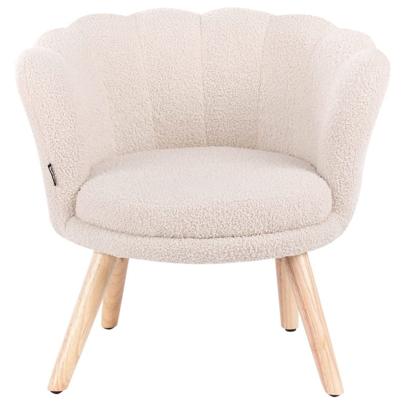 Lenestol Halby - Beige, lyst tre - Møbler - Stoler - Lenestoler - Howard lenestol