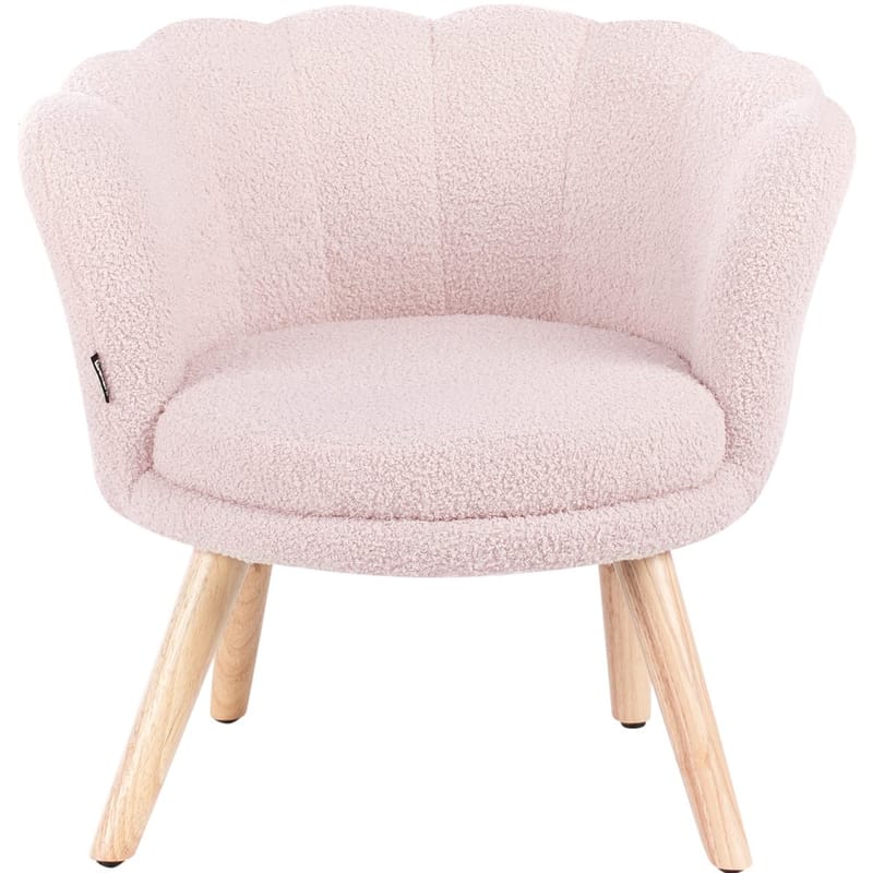 Lenestol Halby - Rosa, lyst tre - Møbler - Stoler - Lenestoler - Howard lenestol