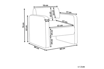 Lenestol Hallsberg - Møbler - Stoler - Lenestoler - Lenestol uten armlene