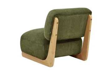 Lenestol Kokkola - Grønn, lyst tre - Møbler - Stoler - Lenestoler