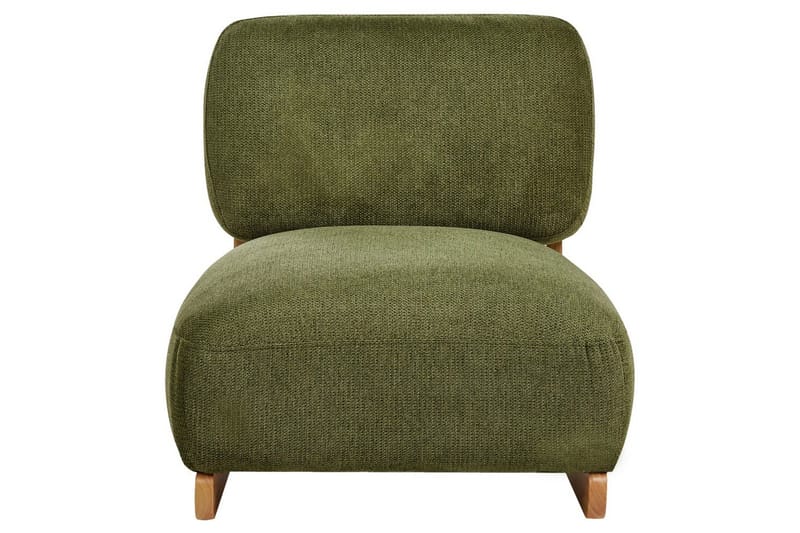 Lenestol Kokkola - Grønn, lyst tre - Møbler - Stoler - Lenestoler