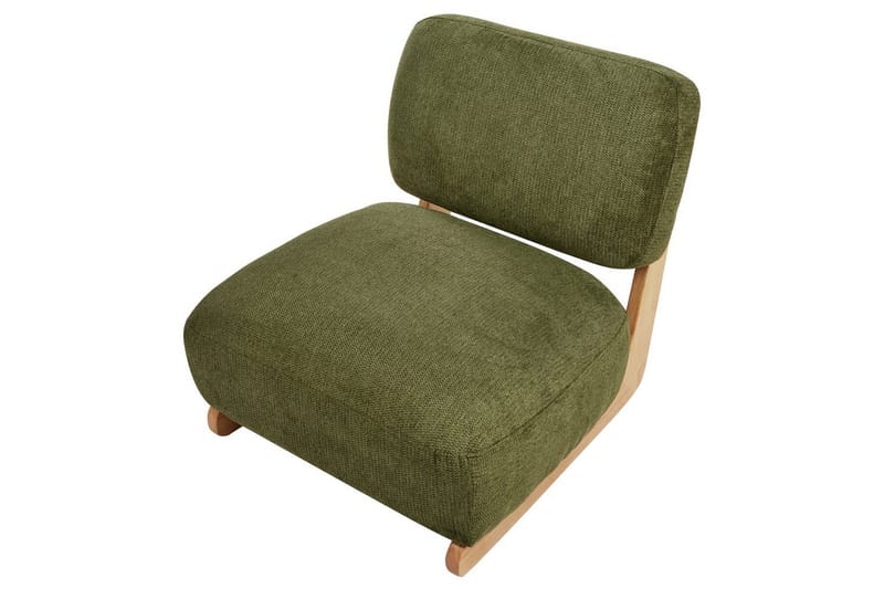 Lenestol Kokkola - Grønn, lyst tre - Møbler - Stoler - Lenestoler