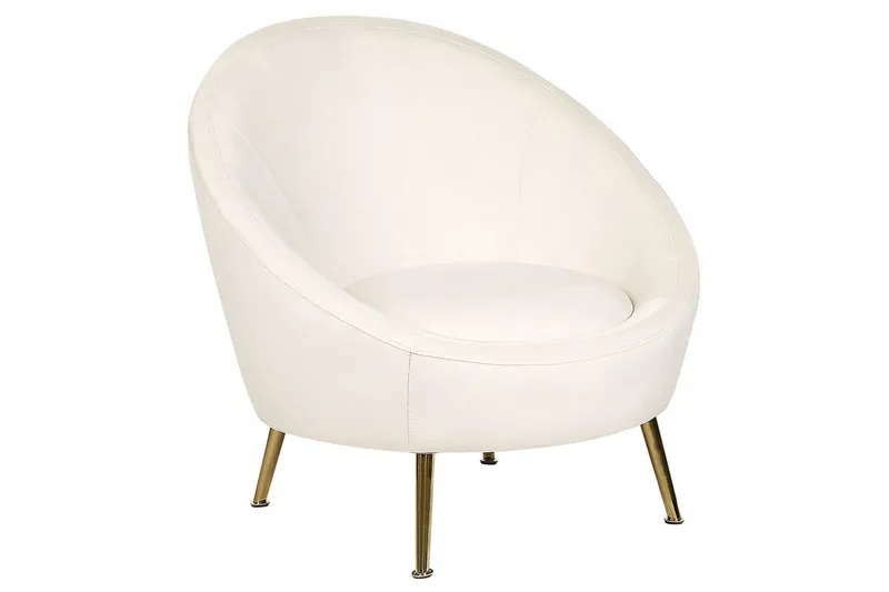 Lenestol Langa, Hvitt, gull