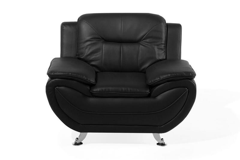 Lenestol Leira - Svart - Møbler - Stoler - Lenestoler