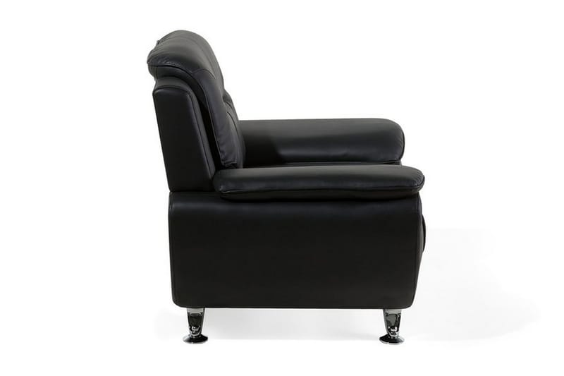 Lenestol Leira - Svart - Møbler - Stoler - Lenestoler