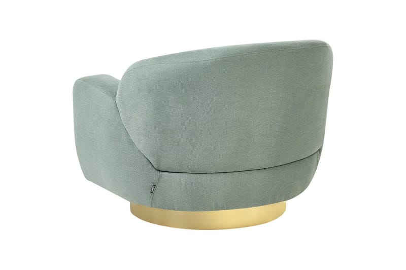 Lenestol Lejre Grønn/gull - Grønn/gull - Møbler - Stoler - Lenestoler - Klubblenestol