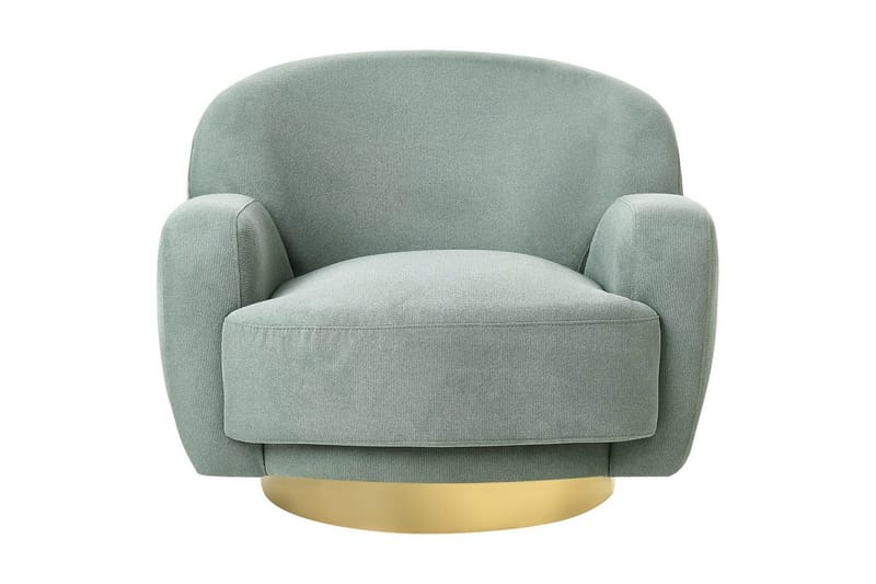 Lenestol Lejre Grønn/gull - Grønn/gull - Møbler - Stoler - Lenestoler - Klubblenestol