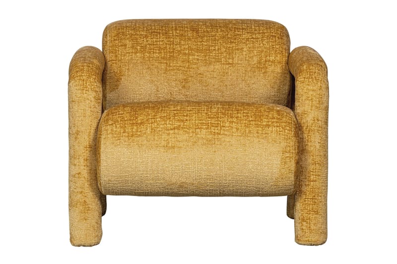 Lenestol Lenny - Gull/Gul - Møbler - Stoler - Lenestoler