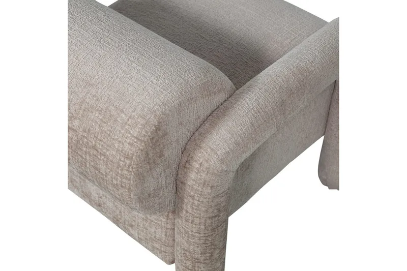 Lenestol Lenny - Sand - Møbler - Stoler - Lenestoler