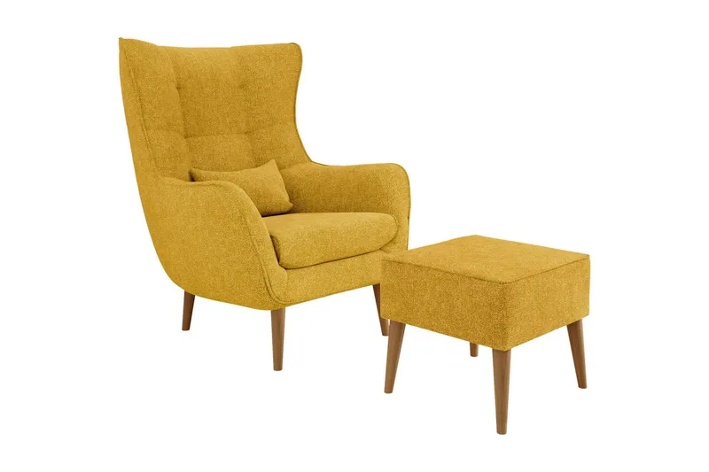 Lenestol LORD med Fotskammel