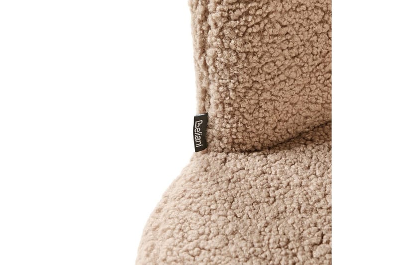 Lenestol Lovelock - Beige, svart/Bouclé - Møbler - Stoler - Lenestoler - Lenestol uten armlene