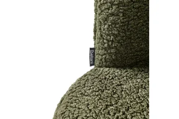 Lenestol Lovelock - Mørk grønn, svart/bouclé, Mørkegrønn, svart/bouclé - Møbler - Stoler - Lenestoler - Lenestol uten armlene