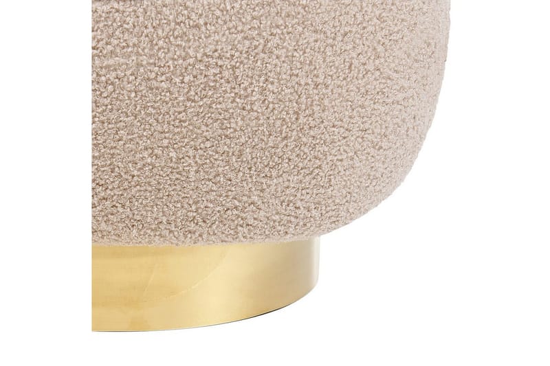 Lenestol Loviisa - Beige, gull - Møbler - Stoler - Lenestoler - Lenestol uten armlene