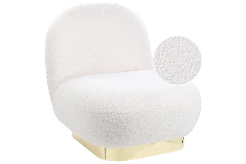 Lenestol Loviisa, Hvit, gull