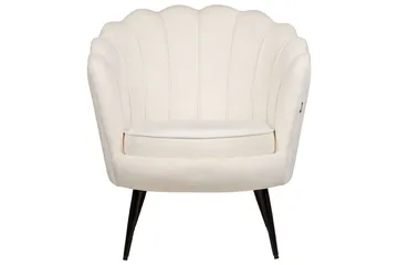 Lenestol Lovikka Hvit/Svart - Hvit/Svart - Møbler - Stoler - Lenestoler