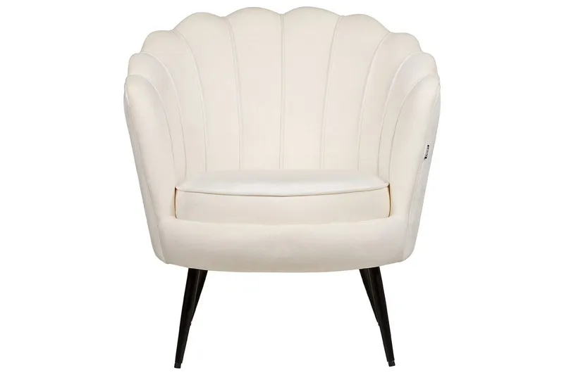 Lenestol Lovikka Hvit/Svart - Hvit/Svart - Møbler - Stoler - Lenestoler