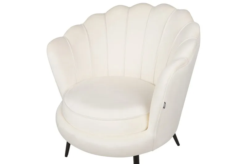 Lenestol Lovikka Hvit/Svart - Hvit/Svart - Møbler - Stoler - Lenestoler - Klubblenestol