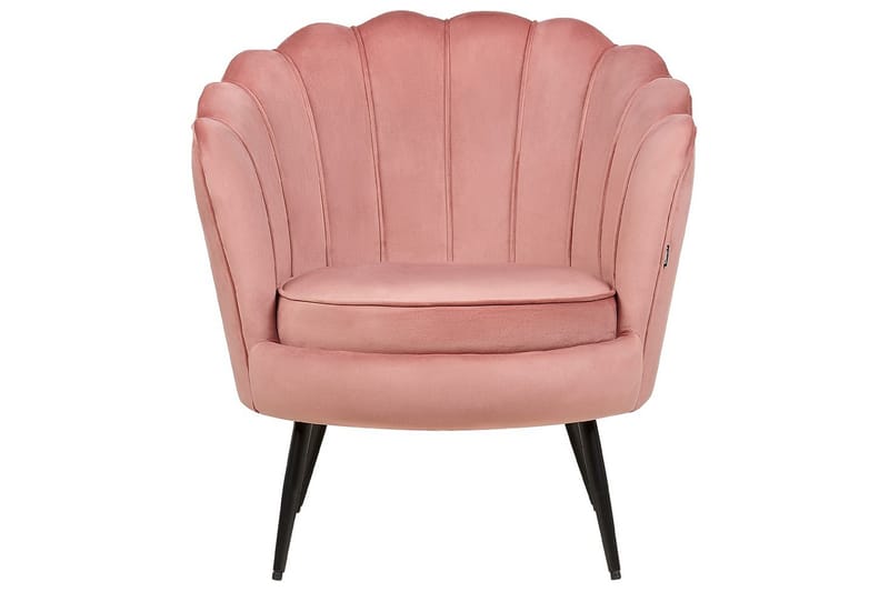 Lenestol Lovikka Rosa/Svart - Rosa/Svart - Møbler - Stoler - Lenestoler - Howard lenestol