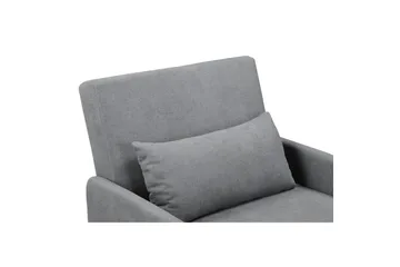 Lenestol Mallory Antrasitt - Antrasitt - Møbler - Stoler - Lenestoler - Sengestol