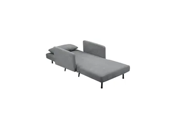 Lenestol Mallory Antrasitt - Antrasitt - Møbler - Stoler - Lenestoler - Sengestol