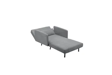 Lenestol Mallory Antrasitt - Antrasitt - Møbler - Stoler - Lenestoler - Sengestol