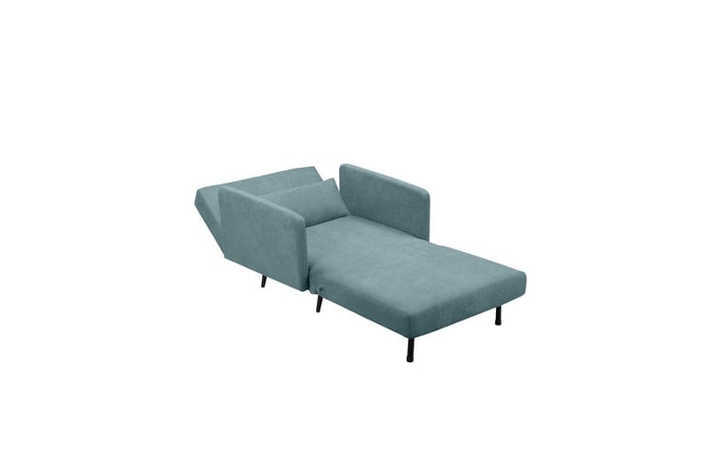 Lenestol Mallory Petrol - Petrol - Møbler - Stoler - Lenestoler - Sengestol