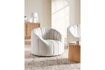 Lenestol Malung - Hvit - Møbler - Stoler - Lenestoler - Lenestol uten armlene