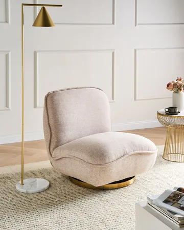 Lenestol Muren - Beige - Møbler - Stoler - Lenestoler - Svingstol