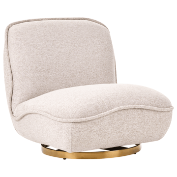 Lenestol Muren - Beige - Møbler - Stoler - Lenestoler - Svingstol