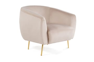 Lenestol Narayn - Beige - Møbler - Stoler - Lenestoler