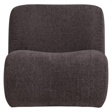 Lenestol Nomu - Antrasitt melange - Møbler - Stoler - Lenestoler - Lenestol uten armlene