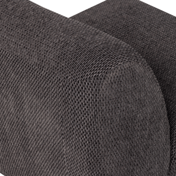 Lenestol Nomu - Antrasitt melange - Møbler - Stoler - Lenestoler - Lenestol uten armlene