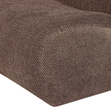 Lenestol Nomu - Brun melange - Møbler - Stoler - Lenestoler - Lenestol uten armlene