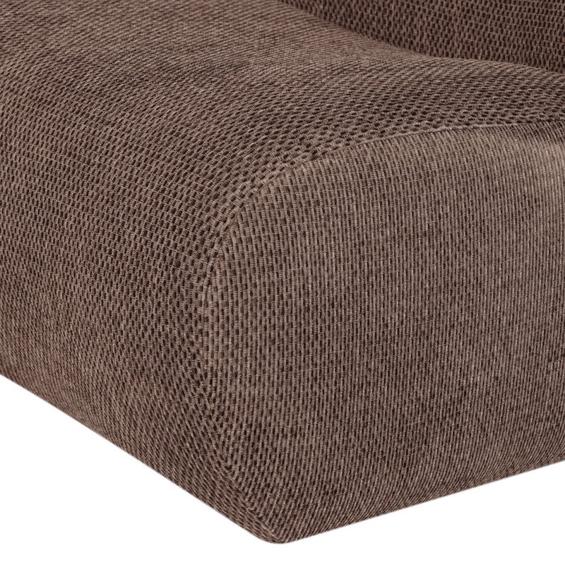 Lenestol Nomu - Brun melange - Møbler - Stoler - Lenestoler - Lenestol uten armlene