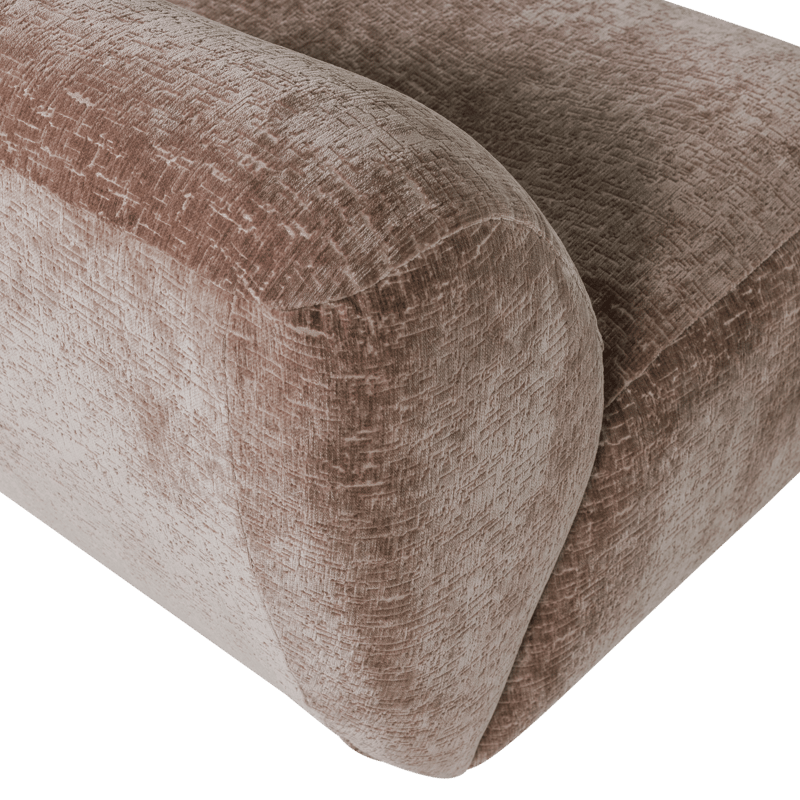 Lenestol Nomu - Lys brun - Møbler - Stoler - Lenestoler - Lenestol uten armlene