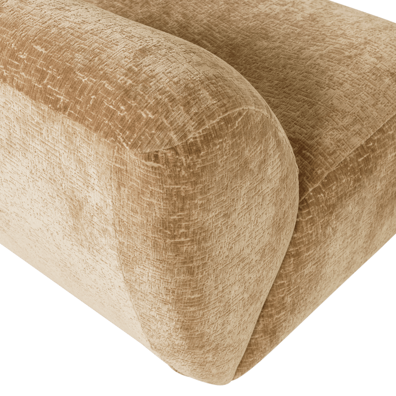 Lenestol Nomu - Lys gul - Møbler - Stoler - Lenestoler - Lenestol uten armlene